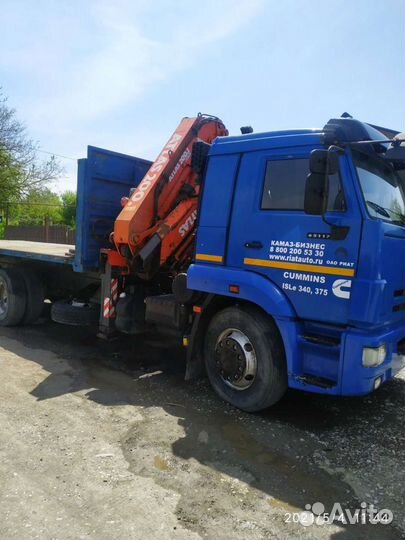 Аренда и услуги манипулятора, стрела 10 т, 12.5 м, борт 14 т, 6.5 м