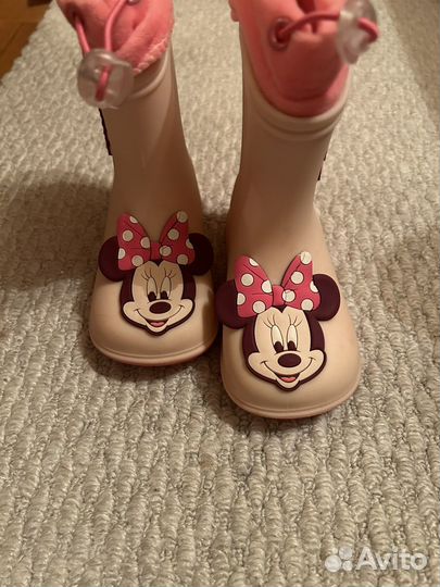 Детские резиновые сапоги