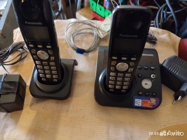 Радиотелефон Panasonic 2 трубки