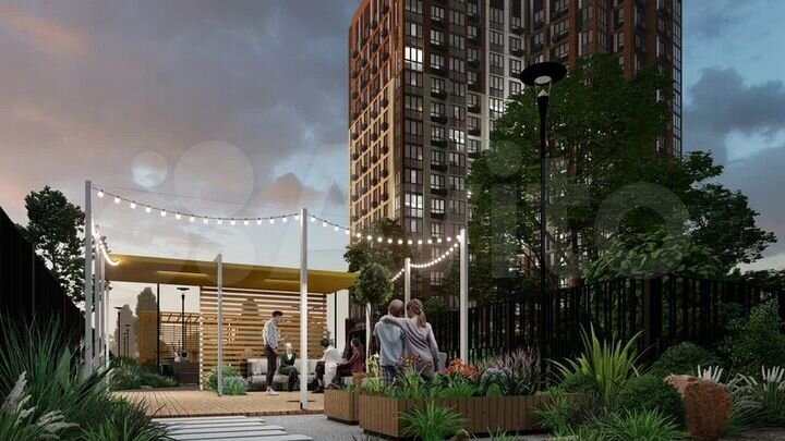 2-к. квартира, 64,7 м², 15/17 эт.