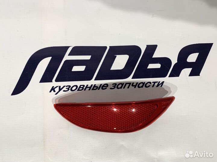 Катафот заднего бампера Hyundai Solaris(10-14) пра