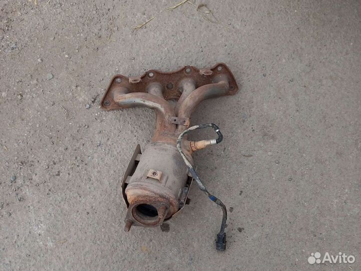 Выпускной коллектор кия сид G4FC