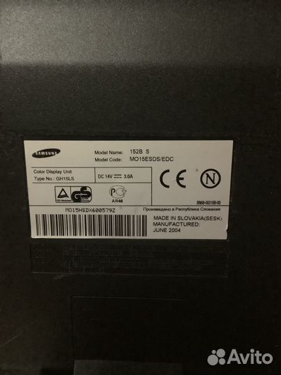 Монитор Samsung 152B S