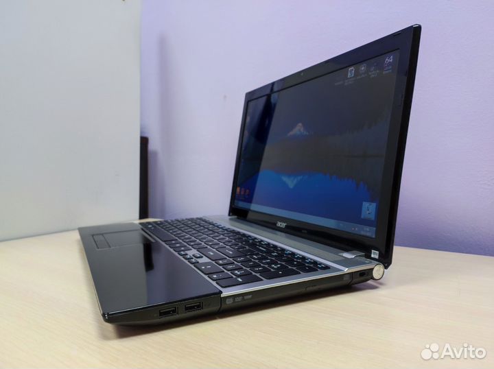 Ноутбук 4 ядра/8GB/256 SSD/640GB гарантия