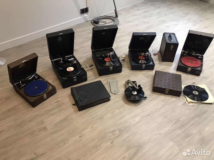 Патефоны СССР, кофры