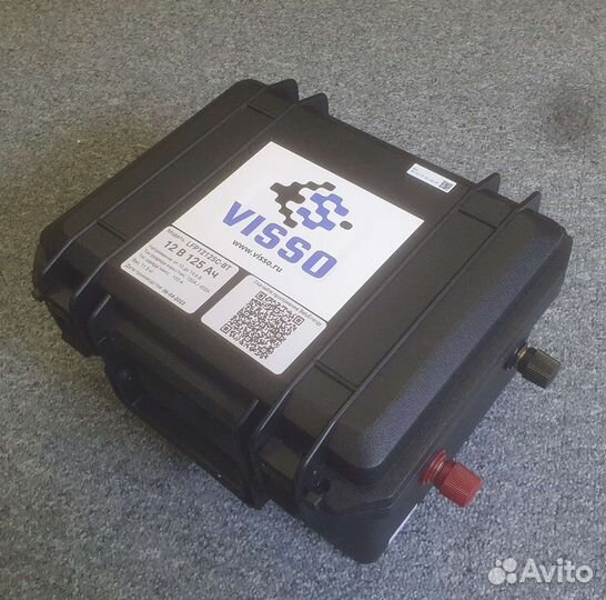 Lifepo4 аккумулятор 12В 125Ач для лодки, автодома