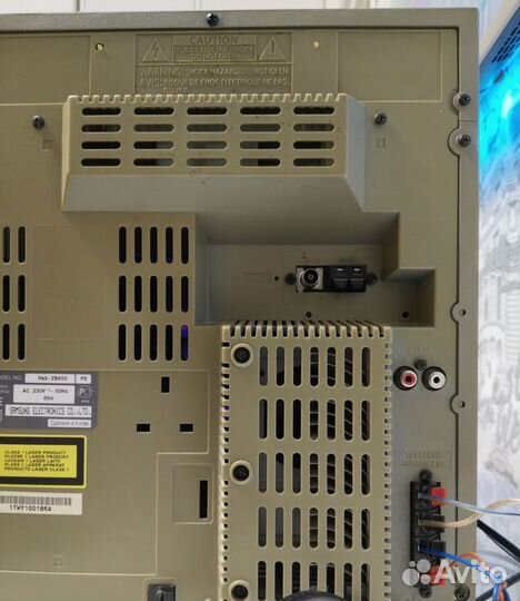 Муз центр без колонок Samsung с Bluetooth