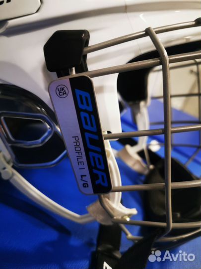 Шлем хоккейный взрослый bauer re akt 75