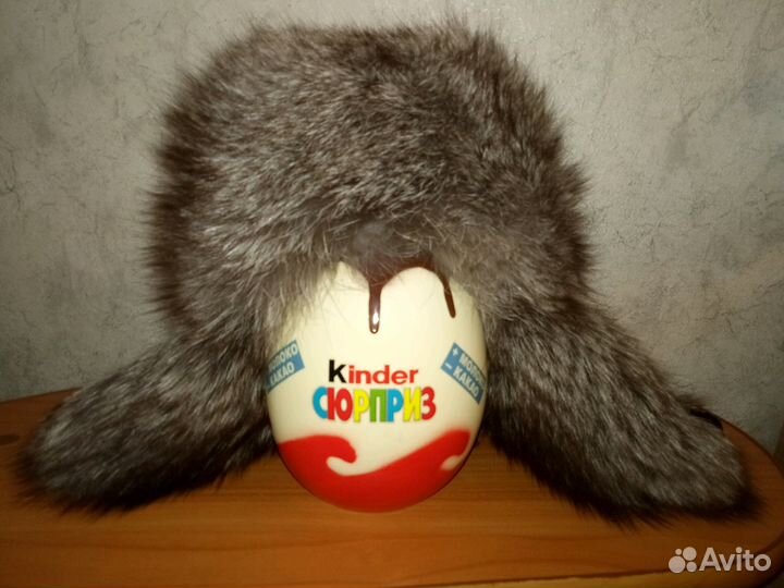 Шапка женская чернобурка