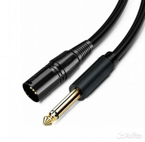 Микрофонный кабель tubon XLR (M) - 6.5 Jack 5м