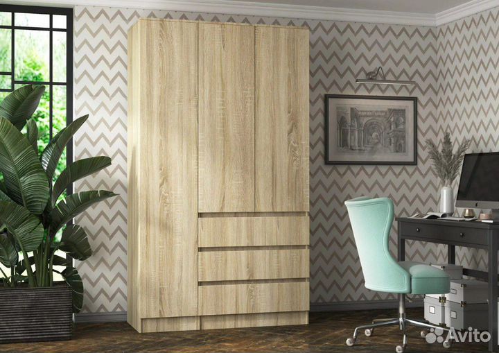 Шкаф 1,2м «Мальм»