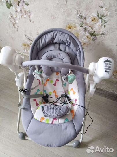 Детские электронные качели для новорожденных