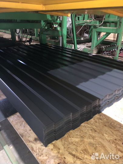 Профнастил С-10 серый темный