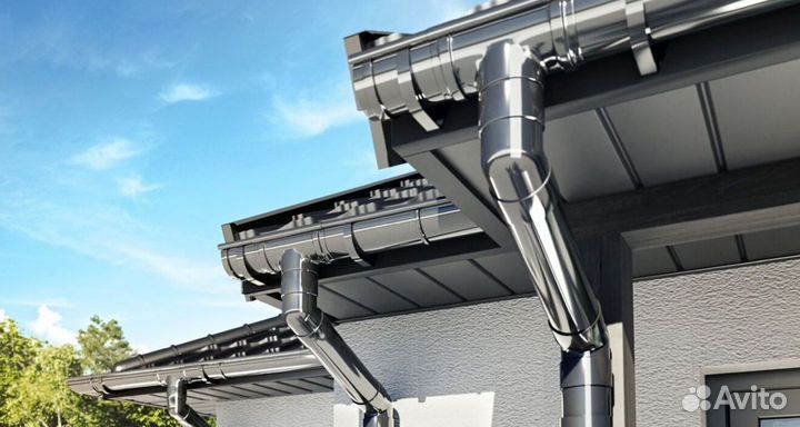 Оцинкованная водосточная система