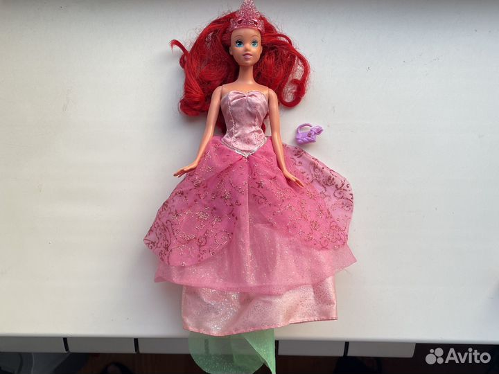 Кукла Барби barbie русалочка ариэль disney