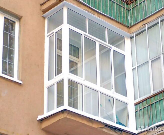 Остекление балконов,ремонт и отделка лоджий