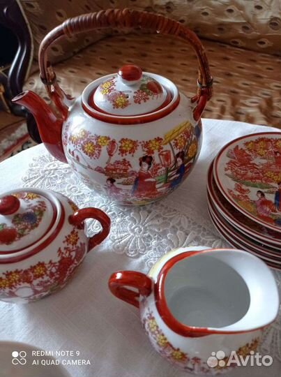 Чайный старый сервиз