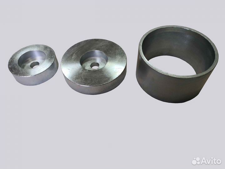 Пневмогидравлический съемник сайлентблоков оси SAF