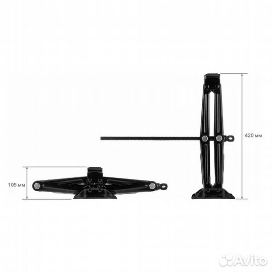 Домкрат механический Startul Auto ST8021-02