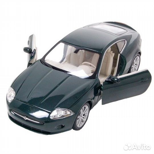 Jaguar XK coupe (X075) 1/18 и мото