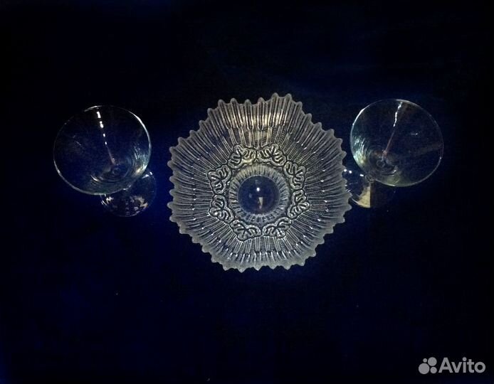 Салатник хрустальный