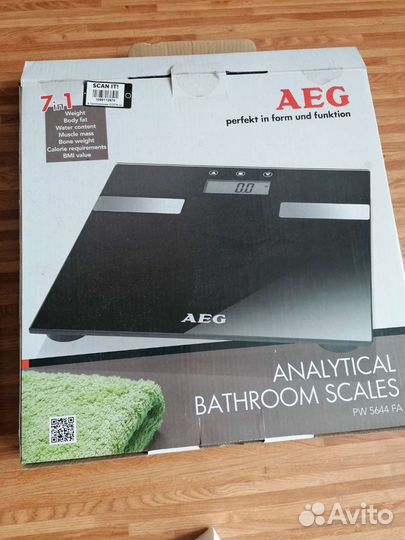 Весы напольные электронные бу