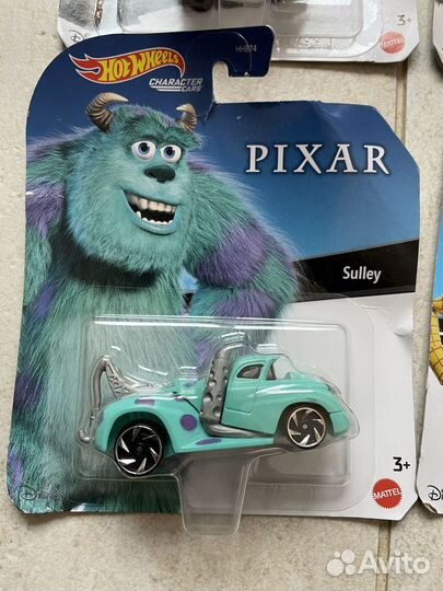 Машинки Хот вилс Дисней Disney