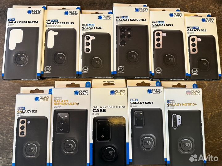 Мото чехол магнитный Quad Lock MAG Case Samsung