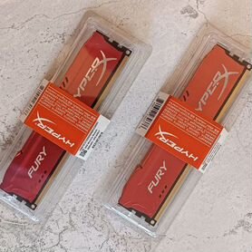 Оперативная память ddr3 16gb(8*2) 1866mhz Kingston