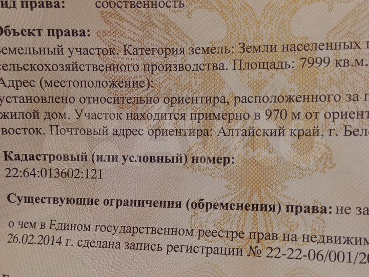 Участок 79,99 га (СНТ, ДНП)