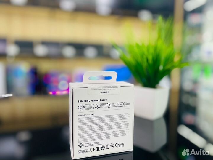 Наушники Samsung Galaxy Buds 2 Черные Новые