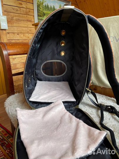 Люксовая переноска-рюкзак для питомцев CloverPet