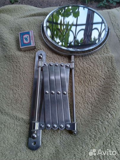 Зеркало двустороннее диам 17см