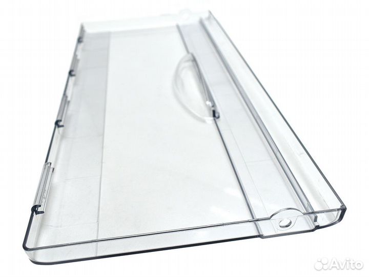 Панель Атлант на корзину прозрачная широкая