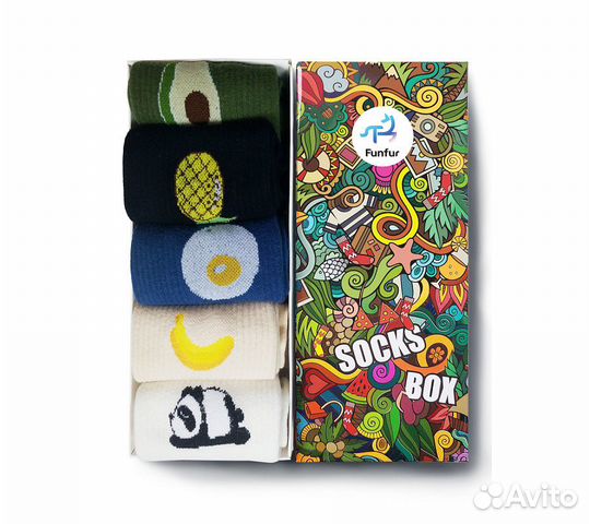 Носки Funfur Eco в наборе 5 пар