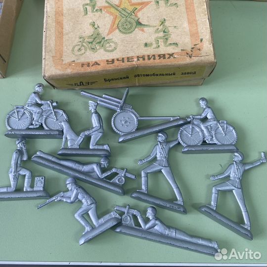 Солдатики СССР металл