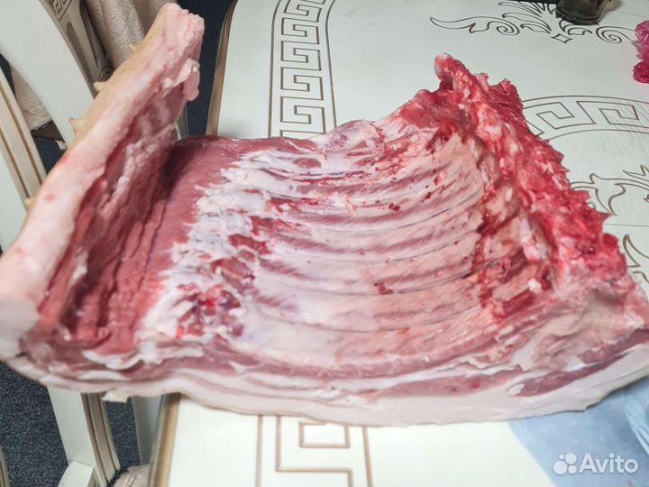 Домашняя свинина, мясо бройлера на 12.08