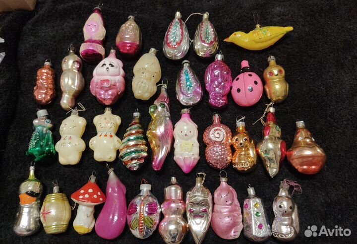 Елочные игрушки СССР