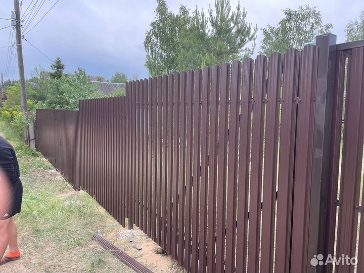 Забор от производителя. Забор 3Д
