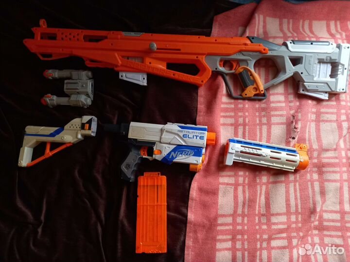 Бластеры nerf