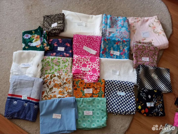 Отрезы ткани из СССР