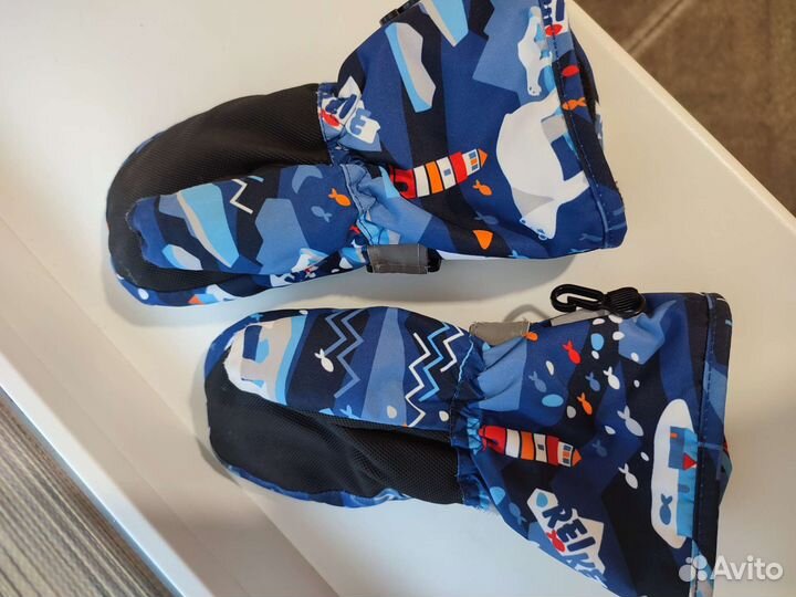 Варежки краги детские зимние