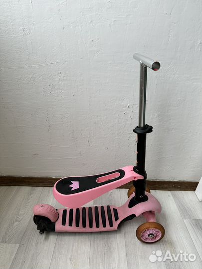 Самокат детский трехколесный