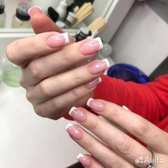 Коррекция наращённых ногтей