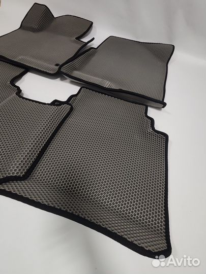 EVA коврики с бортами Hyundai Santa Fe III