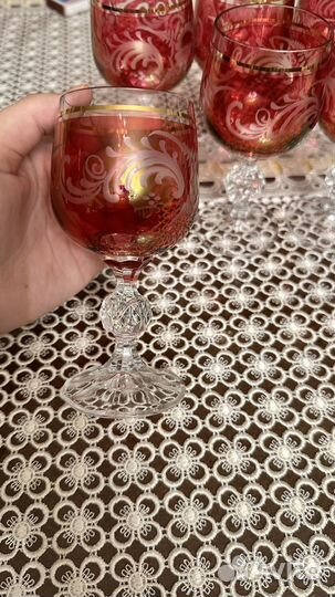 Хрустальные фужеры германия