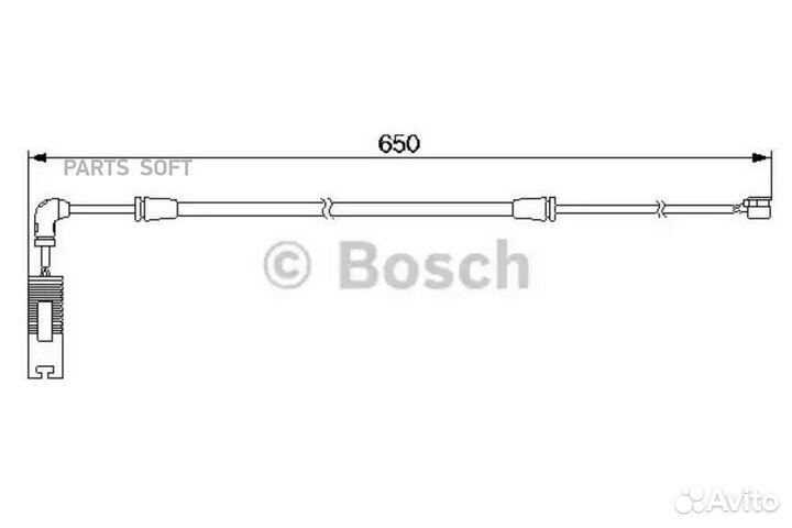 Bosch 1 987 474 960 Сигнализатор, износ тормозных