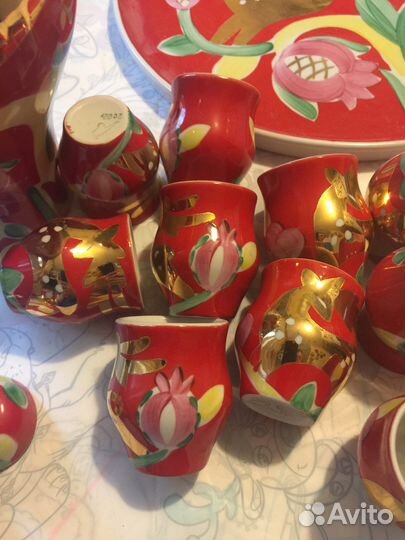 Сервиз для напитков Дулево 15 предметов