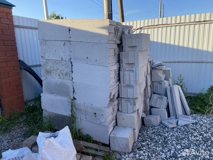 Остатки стройматериалов