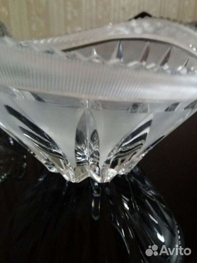 Ладья и конфетница хрусталь